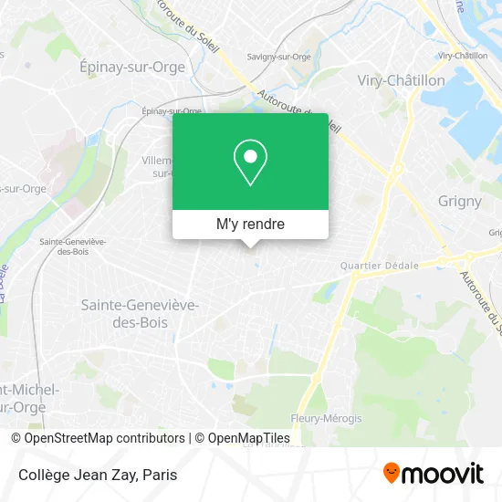 Collège Jean Zay plan