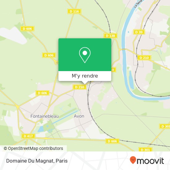 Domaine Du Magnat plan