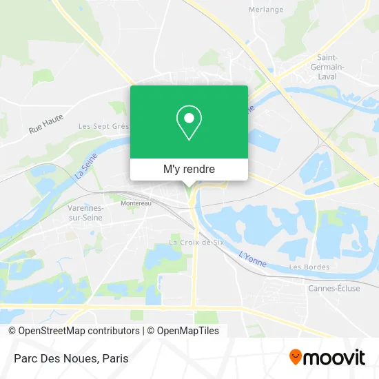 Parc Des Noues plan