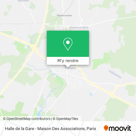 Halle de la Gare - Maison Des Associations plan