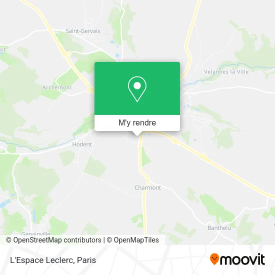 L'Espace Leclerc plan
