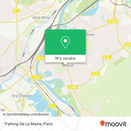 Parking De La Mairie plan