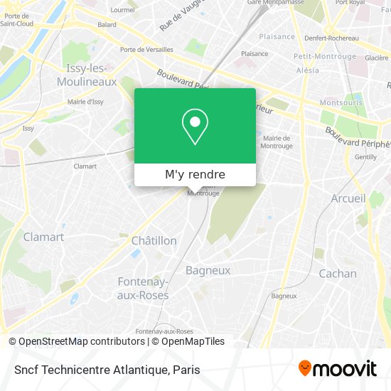 Sncf Technicentre Atlantique plan