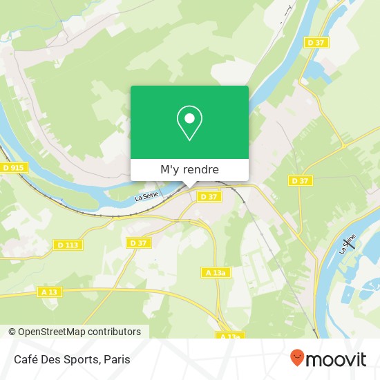 Café Des Sports plan