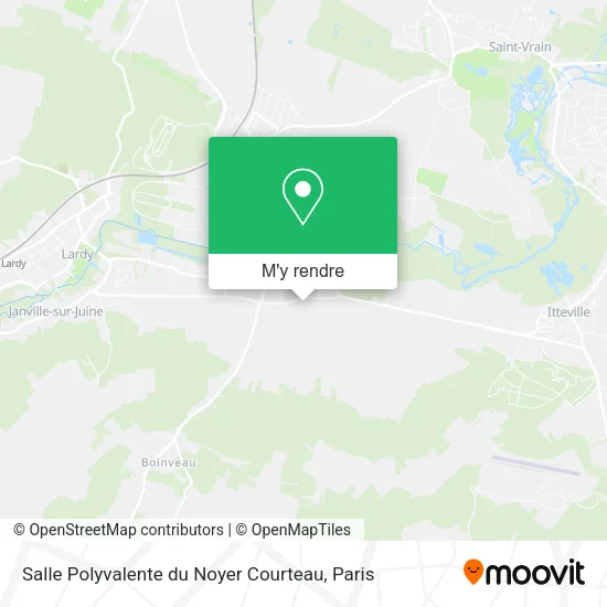 Salle Polyvalente du Noyer Courteau plan