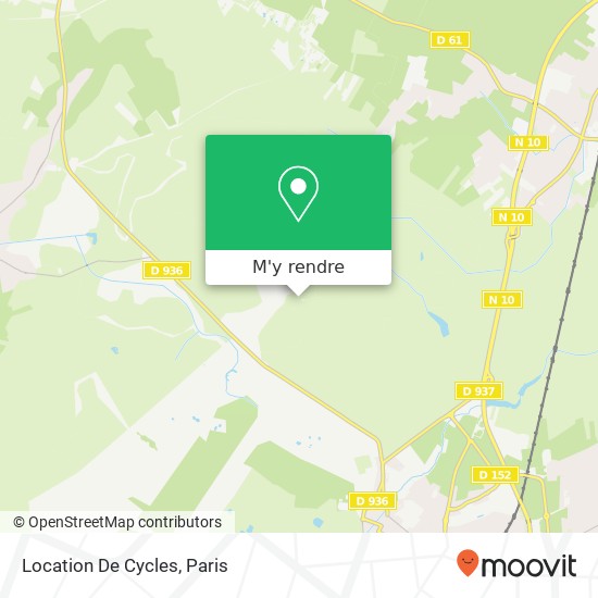 Location De Cycles plan