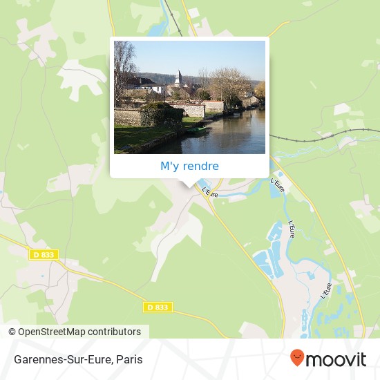Garennes-Sur-Eure plan