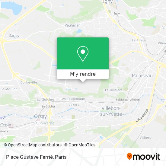 Place Gustave Ferrié plan