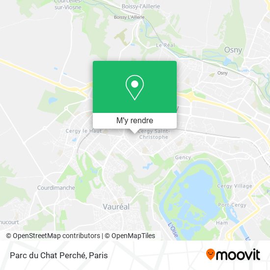 Parc du Chat Perché plan