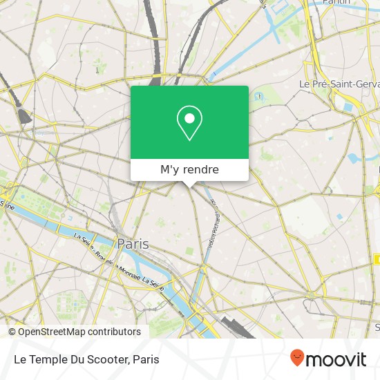 Le Temple Du Scooter plan