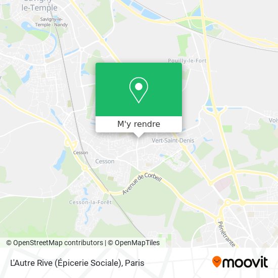 L'Autre Rive (Épicerie Sociale) plan