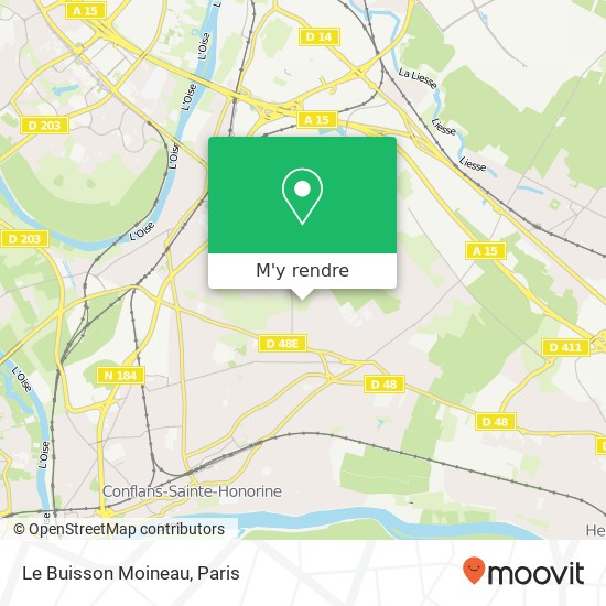 Le Buisson Moineau plan