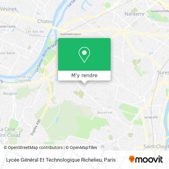 Lycée Général Et Technologique Richelieu plan