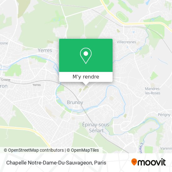 Chapelle Notre-Dame-Du-Sauvageon plan