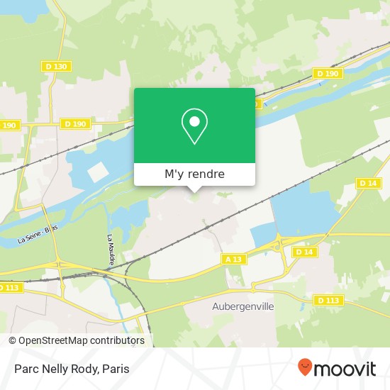 Parc Nelly Rody plan
