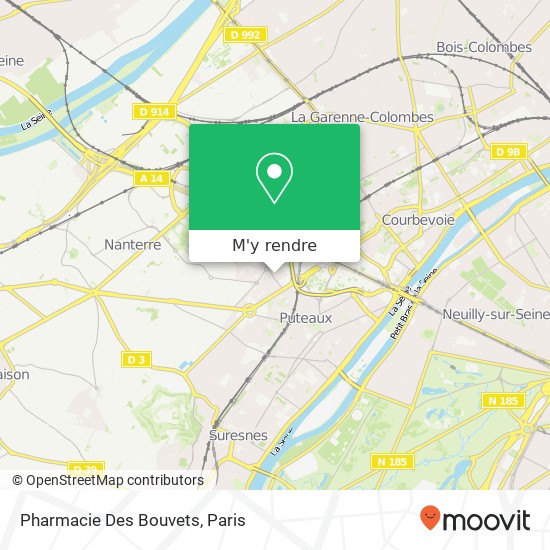 Pharmacie Des Bouvets plan