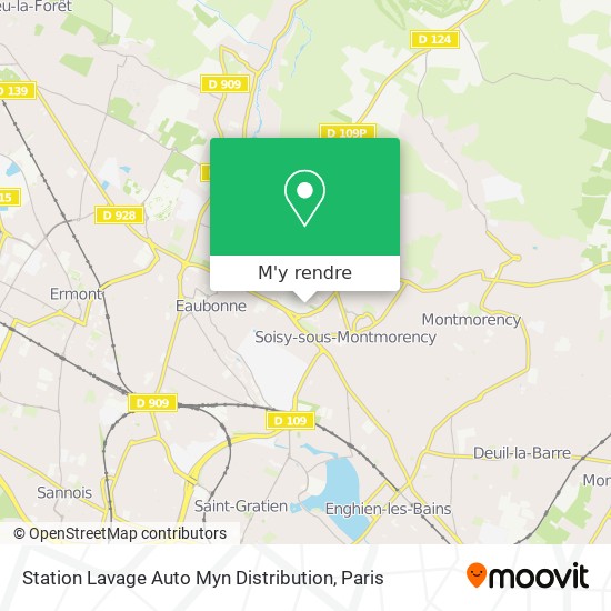 Station Lavage Auto Myn Distribution plan