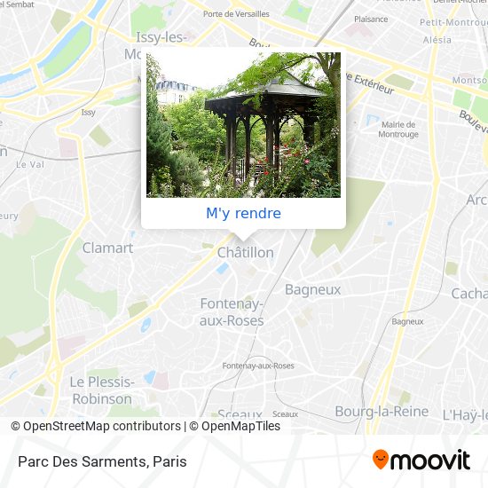 Parc Des Sarments plan
