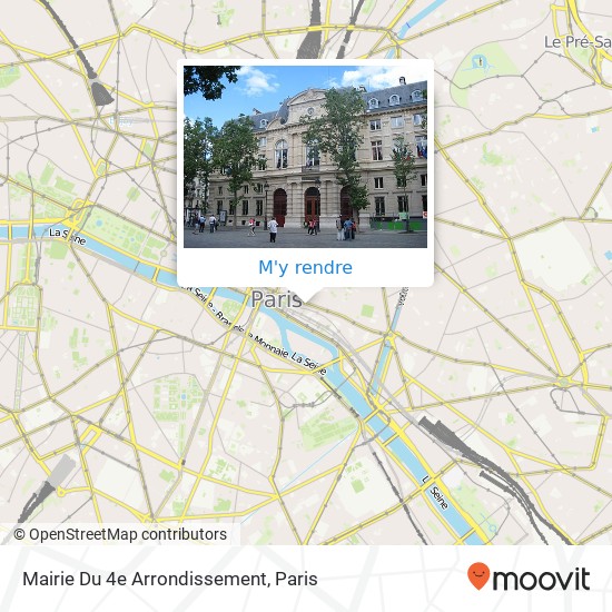 Mairie Du 4e Arrondissement plan