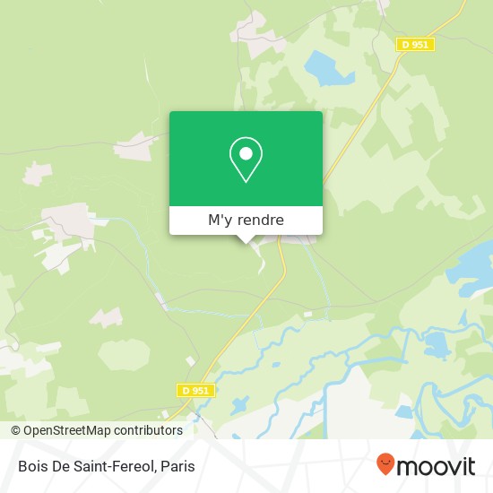 Bois De Saint-Fereol plan