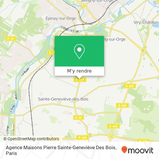 Agence Maisons Pierre Sainte-Geneviève Des Bois plan