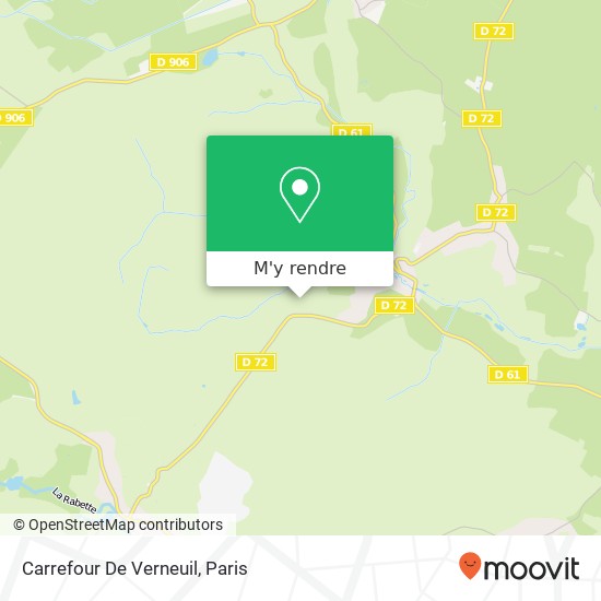 Carrefour De Verneuil plan