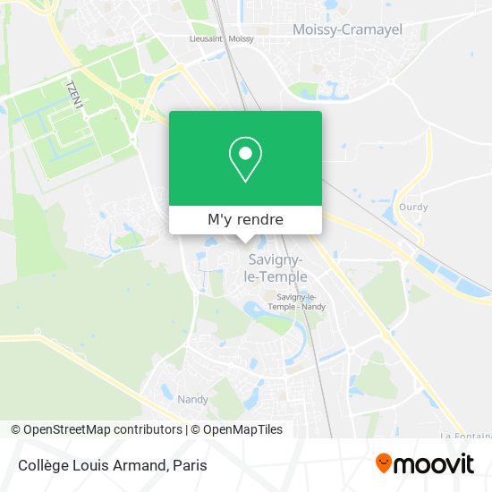Collège Louis Armand plan