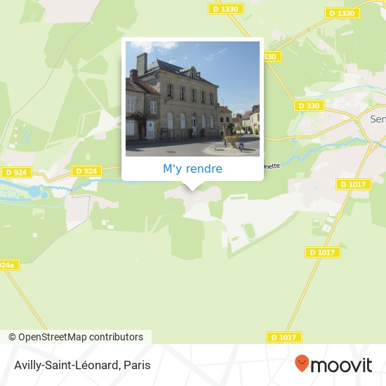 Avilly-Saint-Léonard plan