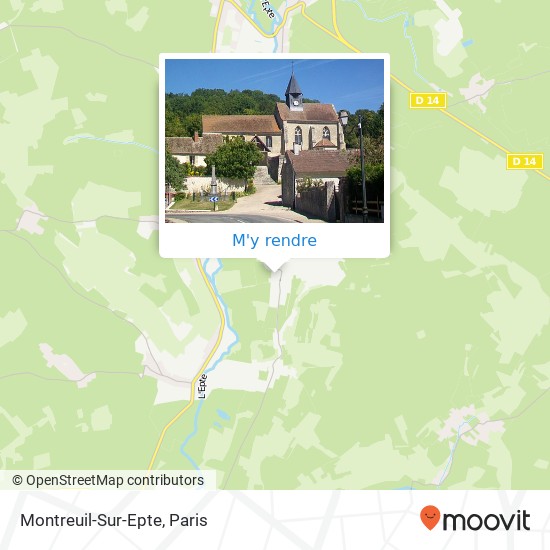 Montreuil-Sur-Epte plan