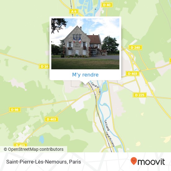 Saint-Pierre-Lès-Nemours plan