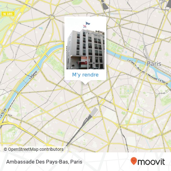 Ambassade Des Pays-Bas plan