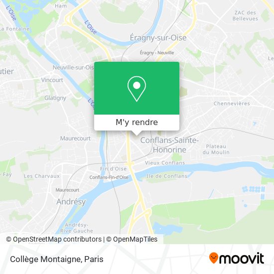 Collège Montaigne plan