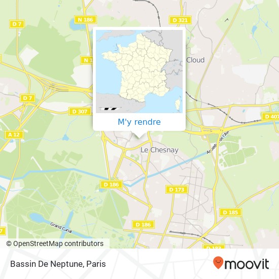 Bassin De Neptune plan