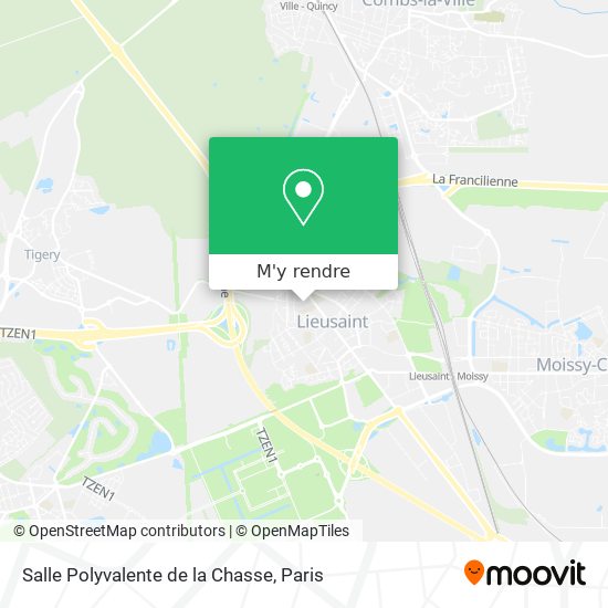 Salle Polyvalente de la Chasse plan