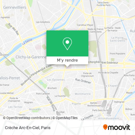 Crèche Arc-En-Ciel plan