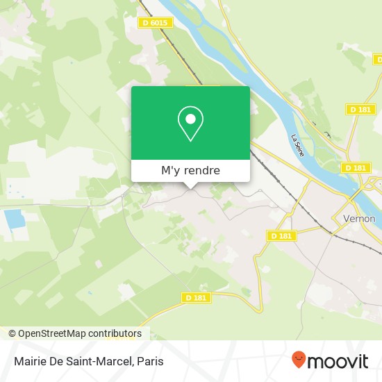 Mairie De Saint-Marcel plan