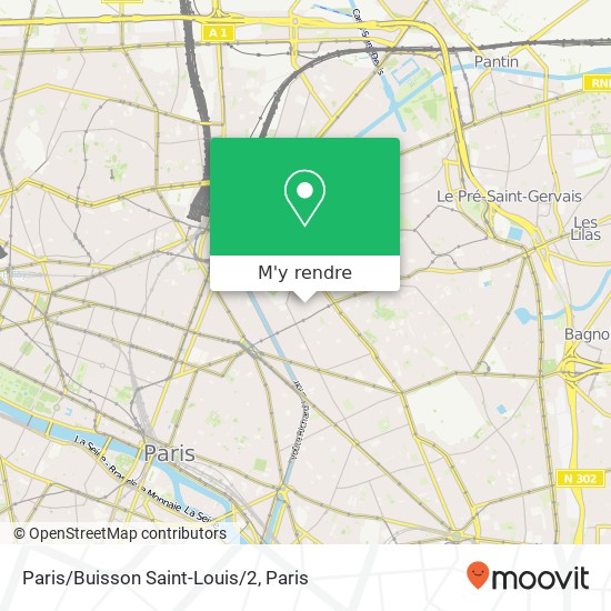 Paris/Buisson Saint-Louis/2 plan