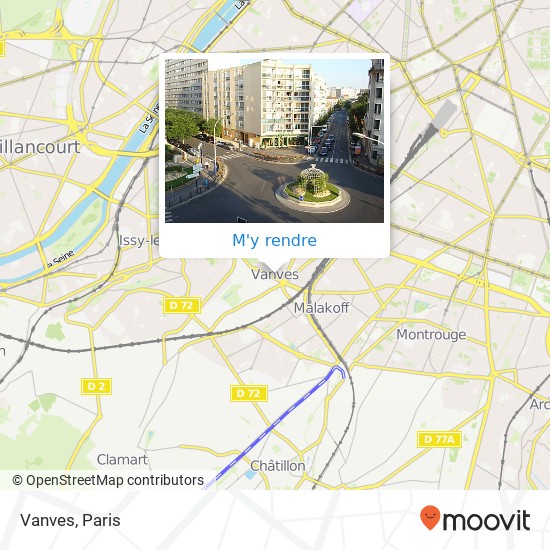 Vanves plan