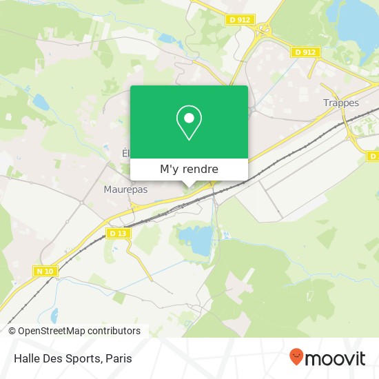 Halle Des Sports plan