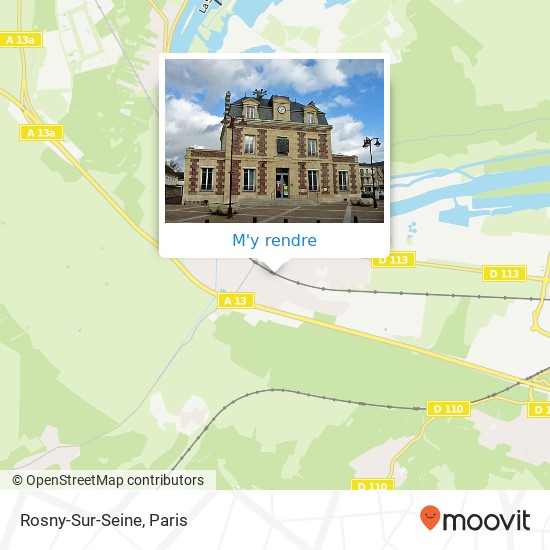 Rosny-Sur-Seine plan