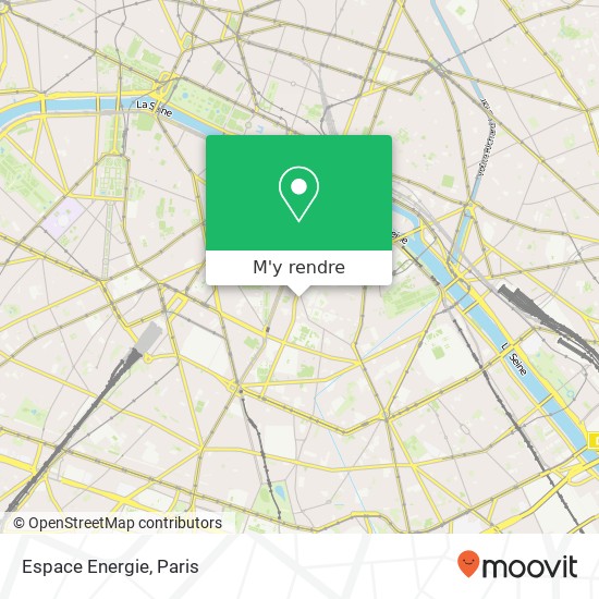 Espace Energie plan