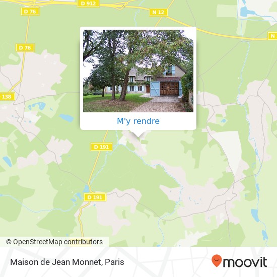 Maison de Jean Monnet plan
