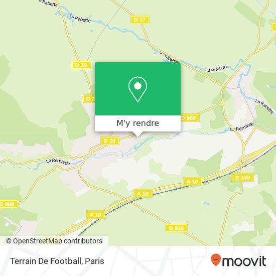 Terrain De Football plan