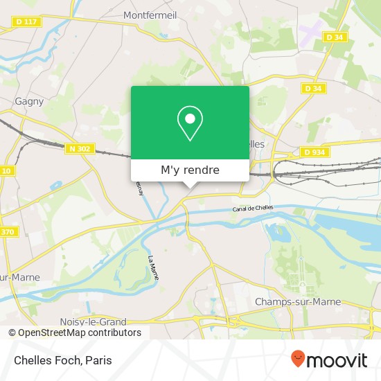 Chelles Foch plan