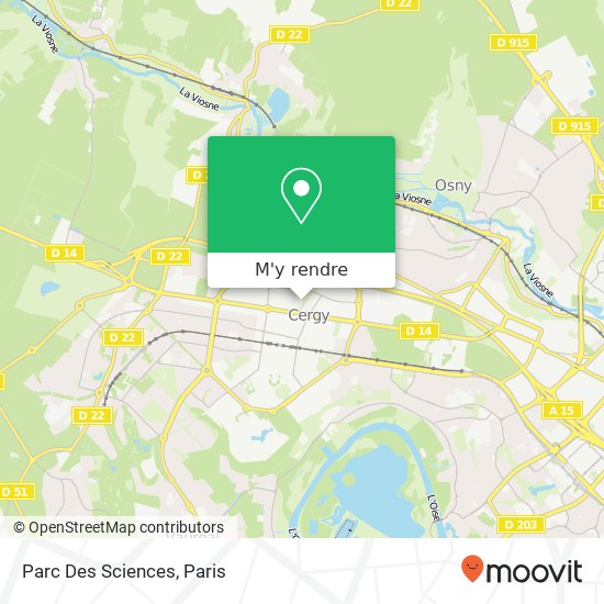 Parc Des Sciences plan