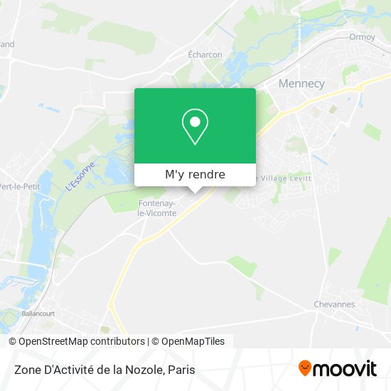 Zone D'Activité de la Nozole plan