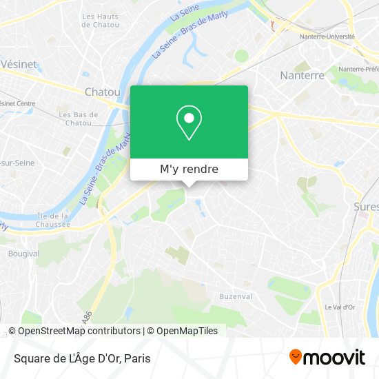 Square de L'Âge D'Or plan