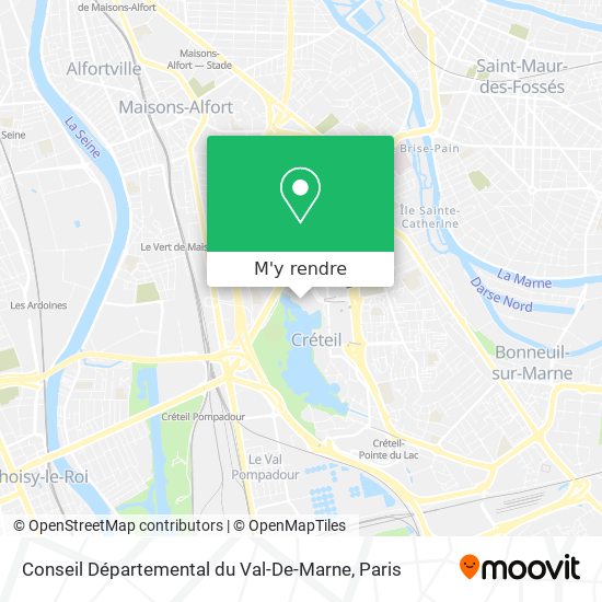 Conseil Départemental du Val-De-Marne plan