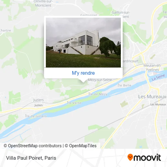 Villa Paul Poiret plan