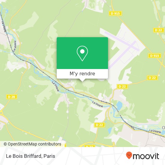 Le Bois Briffard plan